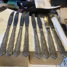 Vintage 1881 Rogers ONEIDA Ltd Silverplate Flatware 46 Pieces BELLFONTAINE