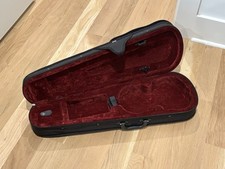 Cecelio Lightweight 4/4 Full Violin Case with replacement Strings red Velvet 