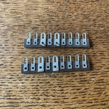 Terminal Strip 9 Lug Miniature Two Common Phenolic Lot Of 2