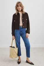 Pixie Ankle Fray Mid-Rise Jeans LE JEANS SIZE 31 MSRP $258.00