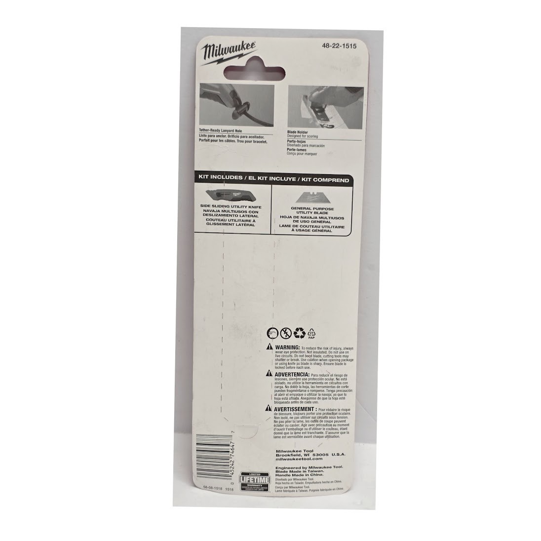 Milwaukee 48-22-1515 Side Sliding Utility Knife