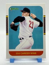 Roger Clemens 2021 Panini Donruss - Retro 1987 Variation #236 - Boston Red Sox