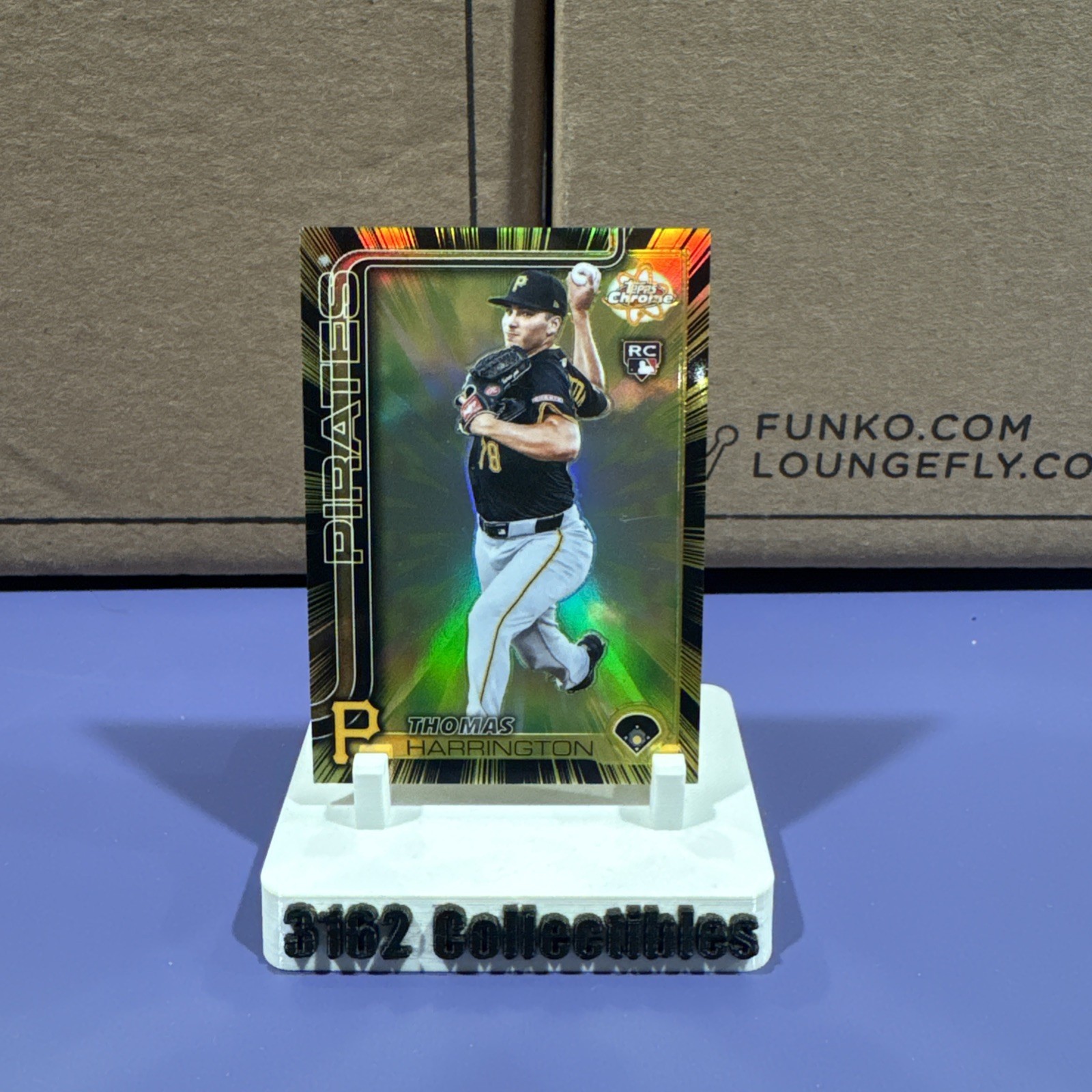 2025 Topps Chrome Update Series - Radiating Rookies Thomas Harrington #RR-27