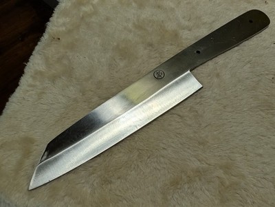 2B Stamped D2 Steel Kiritsuke Style Knife Blank