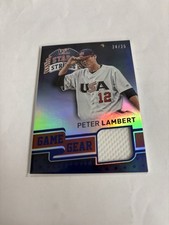 2015 Panini USA Stars & Stripes Game Gear Peter Lambert (24/25)