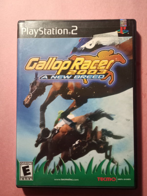Gallop Racer 2003: A New Breed (Sony PlayStation 2, 2003) Complete