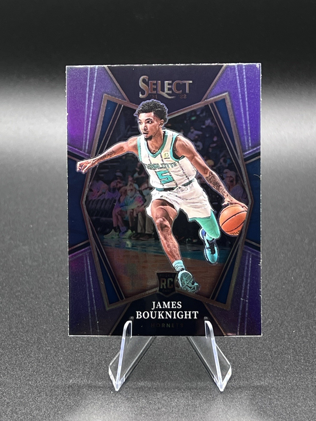 2021-22 Panini Select Premier Level Silver Prizm James Bouknight #122 Rookie RC