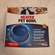Farm Innovators Heated Pet Bowl One Quart Hea...