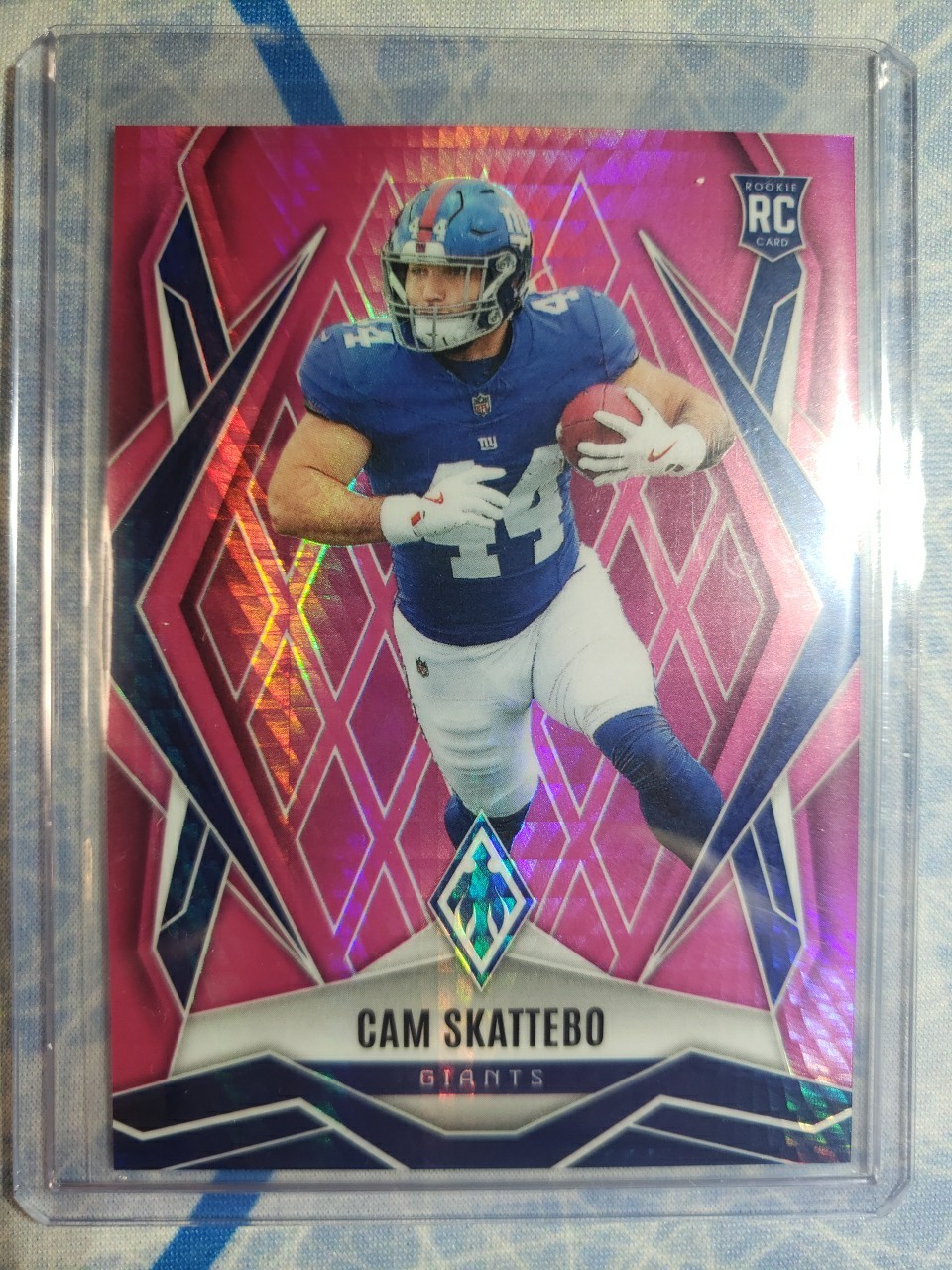 2025 Phoenix Cam Skattebo #168 Pink Hyper (RC) /299