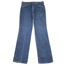 VTG Wrangler Made in USA 936DEN Slim Fit Cowboy Cut Jeans Indigo Sz 36x33