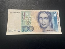 100 Germany Marks banknote dated 1993