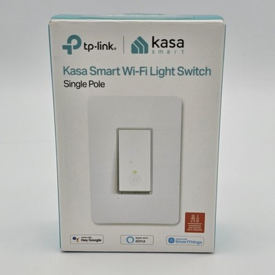 TP-Link Kasa Smart Wi-Fi Light Switch HS200 Single Pole Open Box Unused