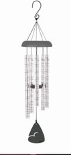 30” Memorial Wind Chime, Carson Home Accents #62913, poem Always Near Sonnet 30” Memorial Wind Chime, Carson Home Accents #62913, poem Always Near Sonnet - Image 1