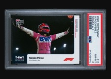 2020 TOPPS NOW FORMULA 1 SERGIO PEREZ 17 PSA 8