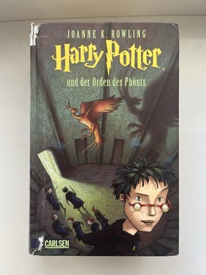 Harry Potter, Band 5 ''Harry Potter und der Orden des Phönix'', deutsch, gebunden