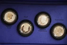 2014 Kennedy Half Dollar 50th Anniversary Silver 4 Coin Set w/ OGP & COA.