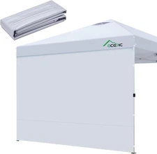 Carpa De Patio 10x10 Toldo Para Fiesta Exterior Playa Con 3 Paredes Laterales US