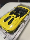 AUTOart 1:18 Lamborghini Aventador LP700-4 Roadster Yellow Model w/ Box — photo 9