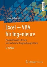 Excel + VBA für Ingenieure: Programmieren erlernen und Buch Springer Vieweg