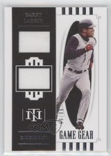 2021 National Treasures Game Gear Materials Duals 69/99 Barry Larkin HOF 0w8