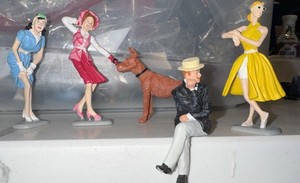 Motorhead Vintage Vixens Figuren Set G Scale