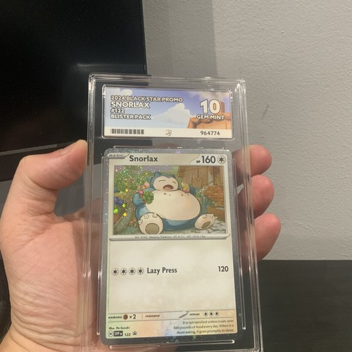 Snorlax graded ACE 10 for sale on eBay