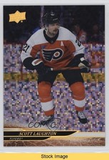 2024-25 Upper Deck Series 2 Rainbow Speckled Foil Scott Laughton #378 READ 9jn