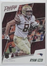 2018 Panini Prestige Rookie Xtra Points Green Ryan Izzo #290 5ta