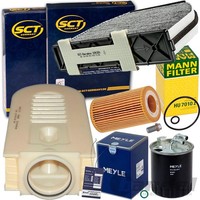 Filterset Inspektionspaket Satz FüR Mercedes C E Klasse GLK W204 W212 X204 CDI