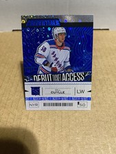 2023-24 Upper Deck Credentials - Debut Ticket Access Will Cuylle #168 Blue /149