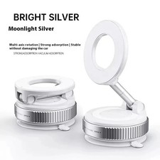 360 Vacuum Magnetic Phone Holder Adjustable Suction Cup Car Mount Foldable Stand