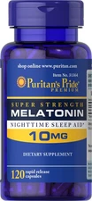 Puritan's Pride Melatonin 10 mg - 120 Capsules