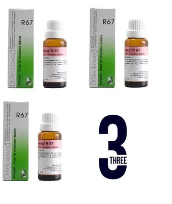 Dr Reckeweg R67 Drops 22ml ×3 | Natural Circulatory Wellness & Vitality Support