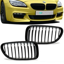 Kühlergrill Schwarz hochglanz passend für BMW 6er F12 F13 F06 Sport-Performance