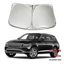 Car Windshield Sun Shade Sunshade Compatible with Genesis GV80 2026 2025 2024