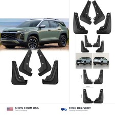 Mud flaps splash guards wheel protector for 2025 2026 Chevrolet Equinox