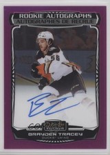 2022-23 O-Pee-Chee Platinum Rookie Matte Pink Brayden Tracey #R-BT Auto 6so