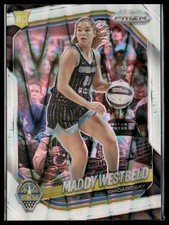 2025 Panini Prizm WNBA #138 Maddy Westbeld White Seismic Prizms (i20736)