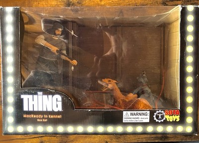 Sota Toys The Thing Now Playing Series 3 MacReady in Kennel Boxed Set Diorama