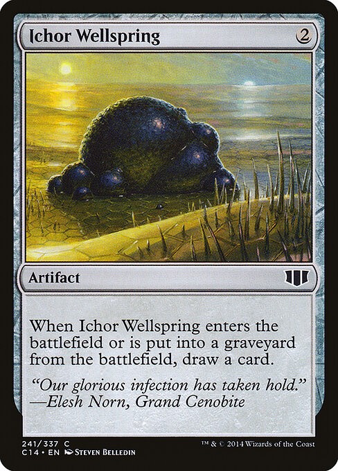 Ichor Wellspring NonFoil Commander 2014 241 NM MTG