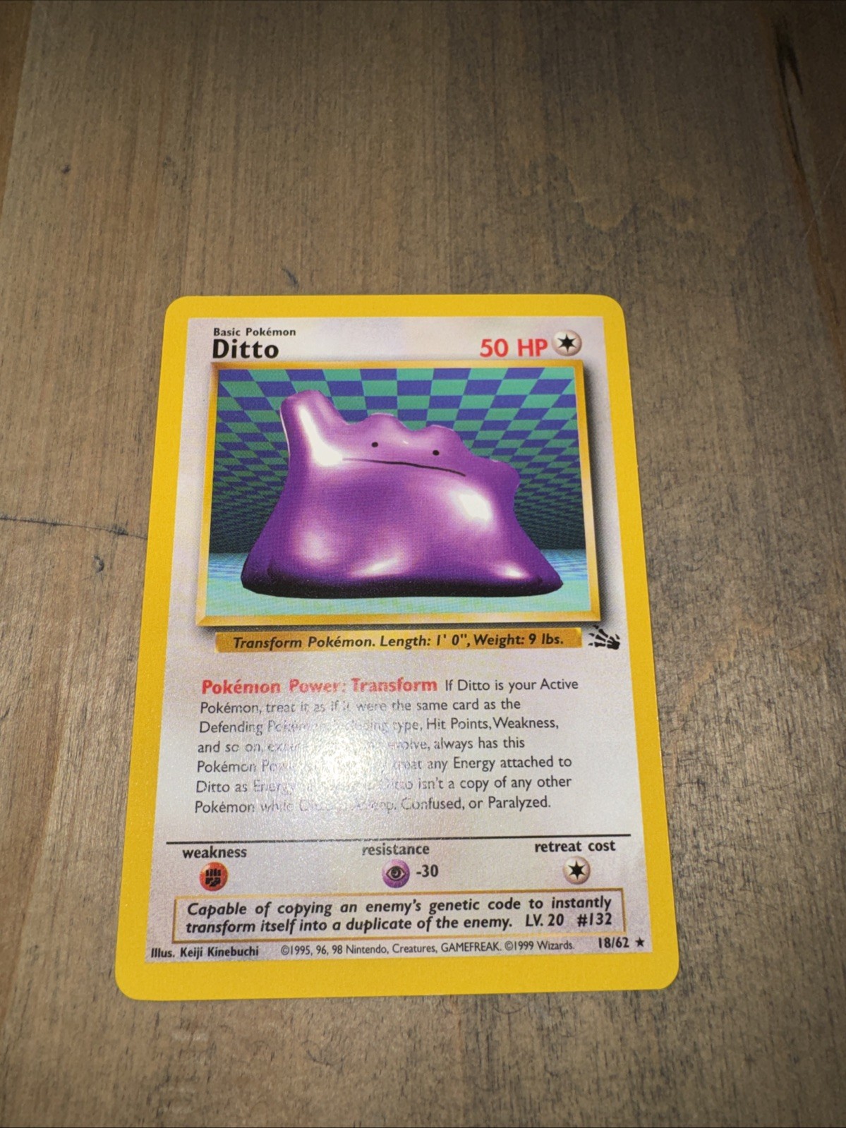 Ditto 18/62 Fossil Regular