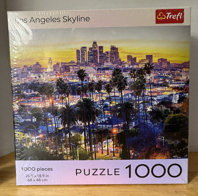 Trefl Los Angeles Skyline Jigsaw Puzzle--1000 pieces--NEW / Sealed