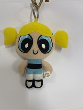 Official Cartoon Network 2001 Bubbles Keychain/Money HolderPlush Powerpuff Girls