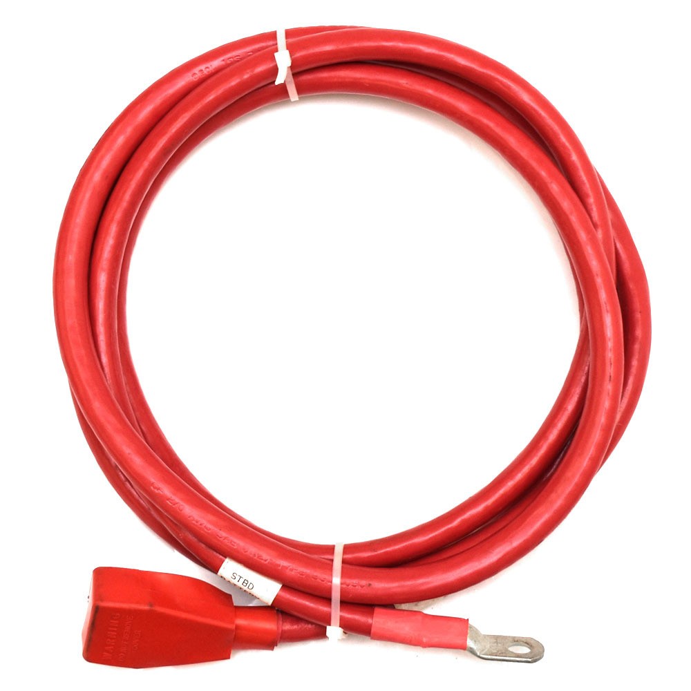 Boat Battery Cable | Red 2/0 Gauge Marine Wire 9 FT