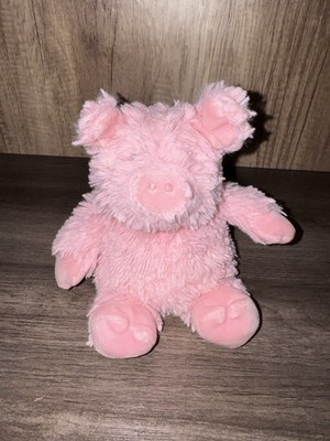 Warmies Junior Microwavable Plush Pink Pig 9'' Stuffed Animal Cute Toy Pig EUC