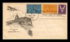 Dr Jim Stamps 13 & 17c Special Delivery Stamps FDC Ioor Cachet erased address