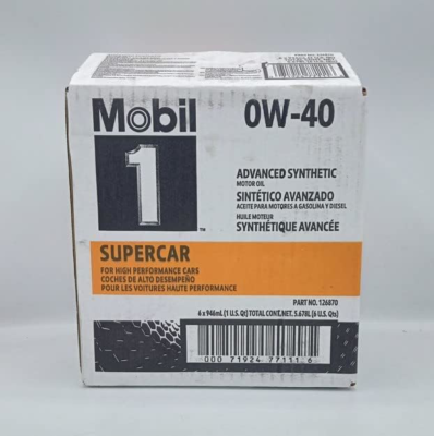 Mobil1 123875 ESP Formula Engine Oil 0W-40 6 quarts | eBay