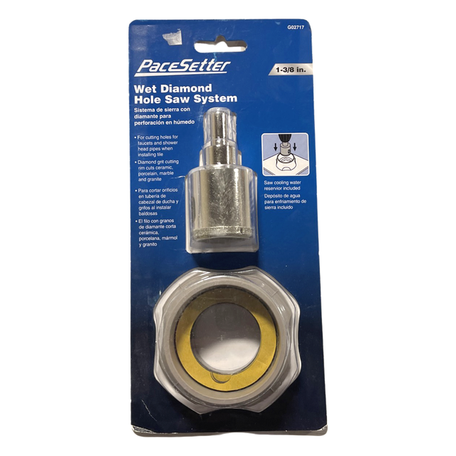 Wet Diamond Hole Saw System G02717 by 