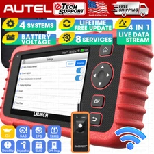 LAUNCH CRP129X OBD2 Scanner Car Diagnostic Scan Tool Engine ABS SRS EBP SAS TPMS