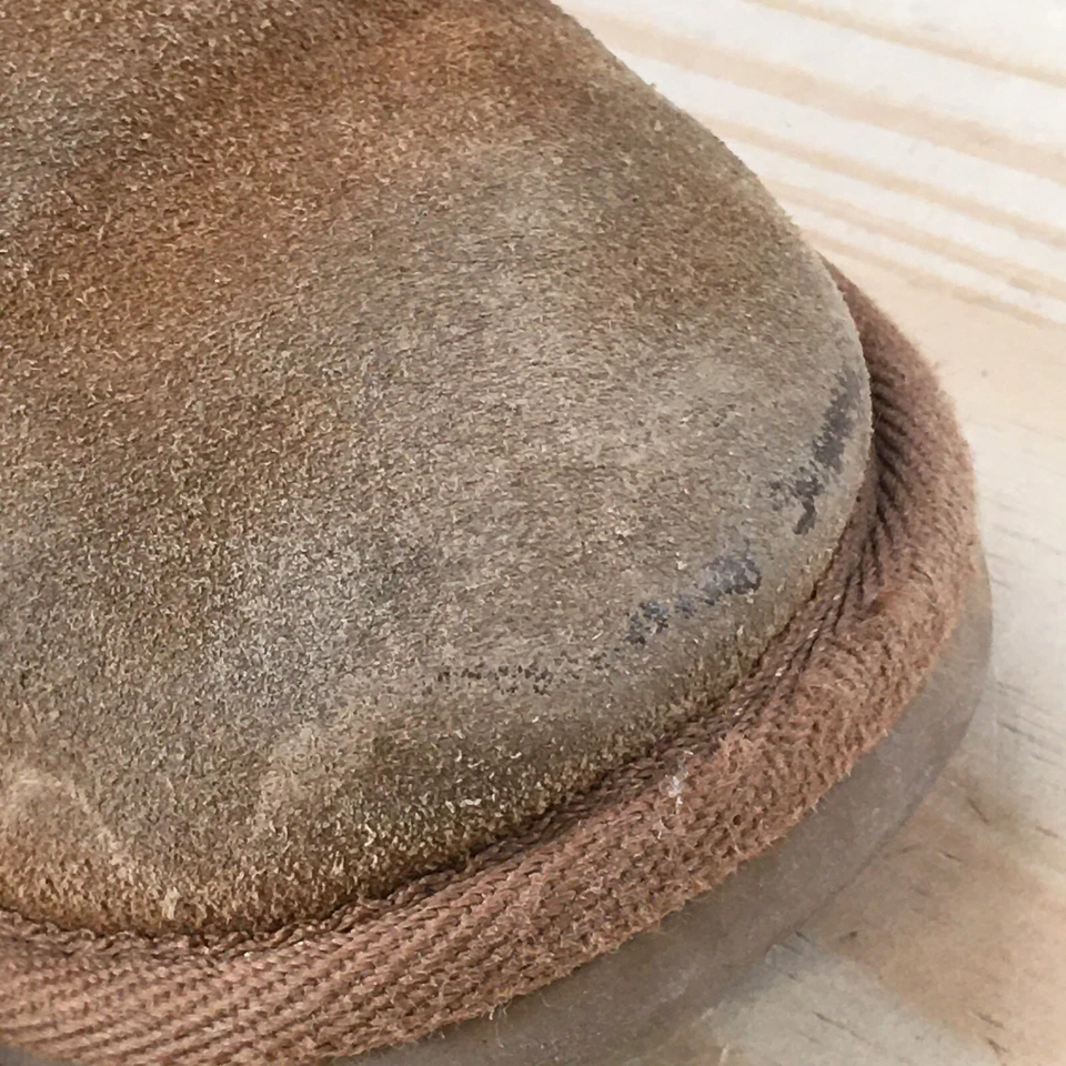 UGG Koolaburra Botas Juveniles 12 Niñas Victoria Mid Shearling Invierno Bota Marrón Foto 4 de 4